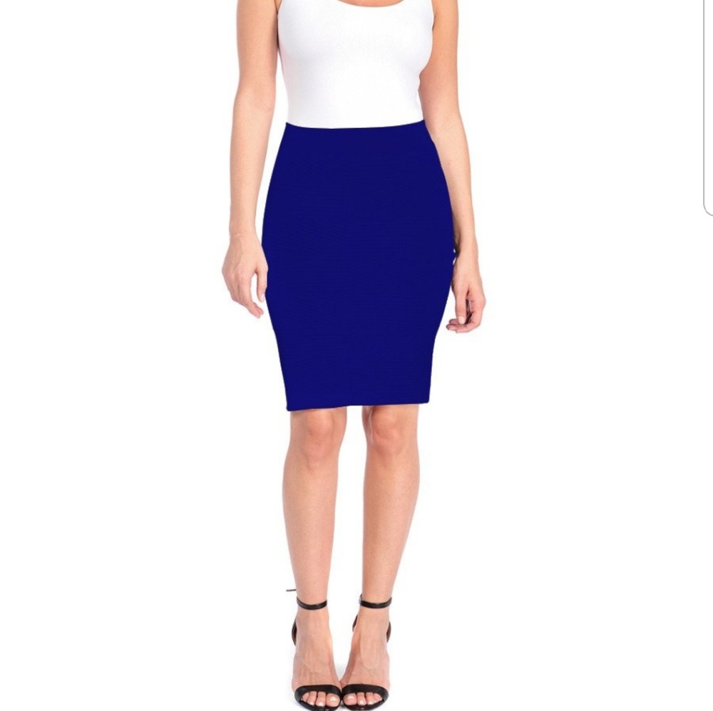 Very J textured skirt